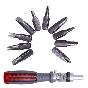 Tournevis à cliquet intelligent 10-en-1 pour la maison, ajustement à 180 degrés, vente en gros - Product Image 3