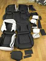 Housses de siège auto sur mesure pour BMW Série 7, 5, 3, 1, X5, X3, X1, E46, E90, E60, F30, F10, E39 – Accessoires complets pour 5 sièges en cuir de luxe