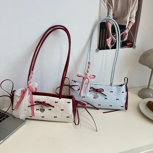 Bolso de Hombro Individual para Mujer, de Tela Burbuja Dulce y Fresca, con Lazo Elegante, Estilo Minimalista, Moda 2026, Gran Venta - Product Image 1