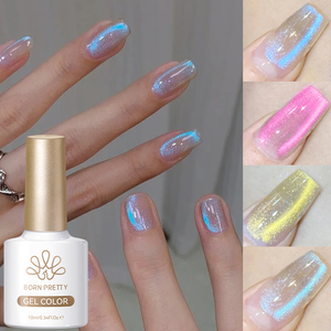 BORN PRETTY Gel magnético <span class=keywords><strong>de</strong></span> cristal <span class=keywords><strong>de</strong></span> <span class=keywords><strong>hadas</strong></span> brillante <span class=keywords><strong>de</strong></span> alta calidad, 10ml, Etiqueta Privada, Gel <span class=keywords><strong>de</strong></span> ojo <span class=keywords><strong>de</strong></span> gato Aurora para uñas <span class=keywords><strong>de</strong></span> verano DIY - Product Image 6