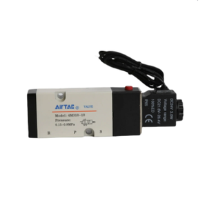 Vanne solénoïde pneumatique Airtac 4M310-10 5 voies 2 positions Namur, commande pneumatique 24V 110V 220V, hydraulique - Product Image 4