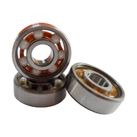 Roulements à billes en acier chromé ABEC-9 à haute vitesse pour fidget spinners, skateboards et trottinettes, 608 Long Rotation Spinner Fidget Bearing