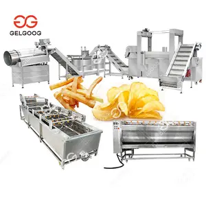 GG-500 Totalmente Automático Alemão Batata Doce Batata Frita Batatas Fritas Que Faz A Máquina Preço