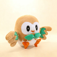 Peluches hiboux Pokémon - Jouet anti-stress rembourré en coton PP pour canapés, oreillers et décoration de tables