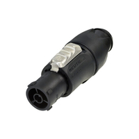 Connecteur de câble verrouillable Neutrik NAC3FCA, alimentation, bornes à vis, bleu