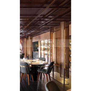 ANN3217 High-End Modern Stainless Steel Coating Art <b>Screen</b> Partition Multi-Functional for Sophisticated Hotel Lobby <b>Decoration</b> - Product Image 2