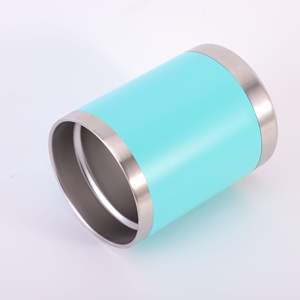 Mug de voyage en acier inoxydable avec revêtement en poudre de 10 oz, gobelet isotherme sans couvercle - Product Image 5