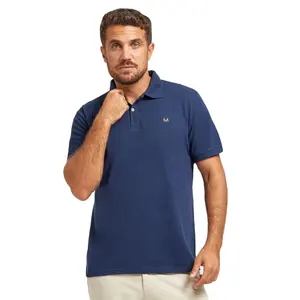 Mens polo Áo sơ mi cổ điển nhỏ EMB. in phía trước