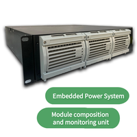 Système de redresseur DC-DC à montage en rack 110VDC réglable entrée 220V à sortie unique 60Hz pour un usage industriel