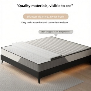 Hot bán 8 inch đôi Vua Kích thước Lai Túi mùa xuân Gel Bộ nhớ bọt nệm chất lượng cao đồ nội thất nhà cho khách sạn bệnh viện - Product Image 6