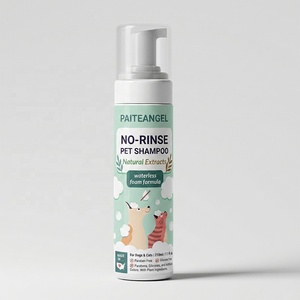 Champú en Espuma para Mascotas sin Agua, sin Enjuague, Baño Seco para Perros y Gatos, Extractos <span class=keywords><strong>de</strong></span> Plantas, GMP, OEM - Product Image 6
