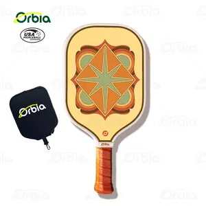 Orbia Sports ODM Pickle ball Paddel USAPA Zugelassener Paddle Pickle Ball Racket Pro Kohle faser Pickle bal Paddel mit Umhängetasche