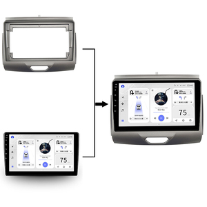 Lecteur multimédia Android AIJALV pour <span class=keywords><strong>FORD</strong></span> RANGER <span class=keywords><strong>2015</strong></span>, 8 cœurs, Apro 2K, <span class=keywords><strong>autoradio</strong></span> DVD, lecteur stéréo, GPS, navigation, cadre - Product Image 3