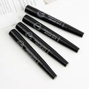 Four forked long-lasting non smudging eyebrow pencil waterproof and sweat resistant liquid eyebrow pencil