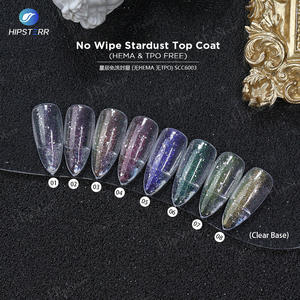 Capa Superior para Uñas con Brillo Intenso y Efecto Polvo de Estrellas, Sin HEMA ni TPO, de Alto Brillo, Reflectante, Gel para Uñas, Marca Privada - Product Image 3