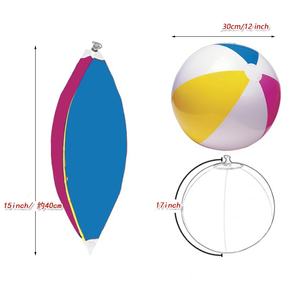 Pelota de Playa Promocional de Plástico de Alta Calidad, Personalizada con Impresión de Logotipo, en Diferentes Tamaños, para Uso Educativo y de Seguros - Product Image 6