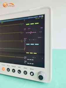 15 ''टच स्क्रीन पालतू क्लिनिक महत्वपूर्ण संकेत चिकित्सा पशु पशु पशु पशु चिकित्सा रोगी निगरानी निगरानी - Product Image 3