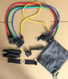 Ensemble <span class=keywords><strong>de</strong></span> 11 bandes d'exercice en latex durables et très élastiques pour la rééducation et l'entraînement - Product Image 3
