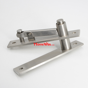 Charnière tournante de porte Charnière pivotante de porte en acier inoxydable cachée cachée vers le bas Porte d'armoire de cuisine moderne - Product Image 3