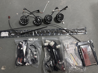 Kit de mise à niveau de bande lumineuse d'ambiance SJC pour Audi Q2L, éclairage LED multicolore pour aérateurs, décoration intérieure, ambiance automobile, produit phare