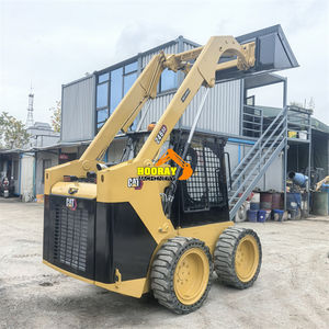 Mini chargeuse sur pneus Cat 246D3 d'occasion de haute qualité en stock - Product Image 5