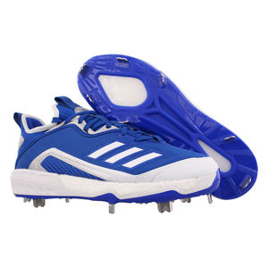 Chaussures de softball Adidas Icon 6 pour hommes, couleur bleu/blanc, FV9342 |   Fabriqué au Vietnam 100% authentique - Product Image 5