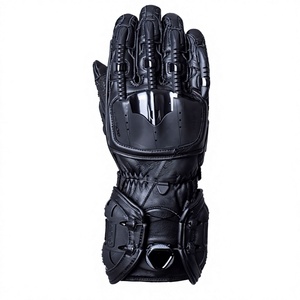Unisex Custom Full-Finger Leather Racing <b>Gloves</b> <b>Touch</b> Screen Compatible Waterproof Summer Sports Gear Motorcycle Cycling Made - Product Image 3