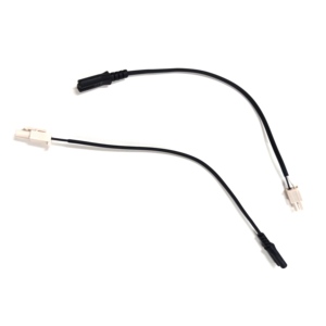 2 Pin Molex konektörü şekil 8 C7 güç kablosu 18 ölçer güç  uzatma kablosu ses ekipmanları için - Product Image 2