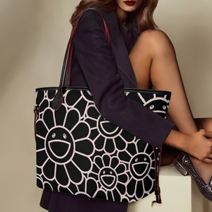 Sac fourre-tout tendance en PU avec fermeture éclair, imprimé dollar américain, 2 pièces, pour femme, pour le 250e anniversaire de l'indépendance des États-Unis - Product Image 4