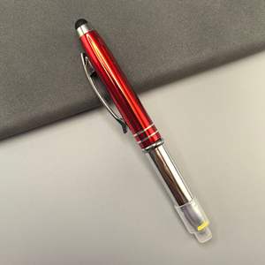 批发促销现货金属电容灯笔带铝球激光标志广告笔带插入物 - Product Image 4