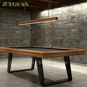2 In 1 Multi Modern Permainan Kolam Renang Meja Billiard 7ft dengan Tenis Meja dan Makan Atas untuk Dewasa