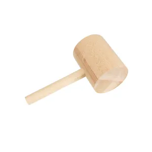 Wooden Hammer Large Carving Mallet Ice Hammer Rubber Wood Carving Tools