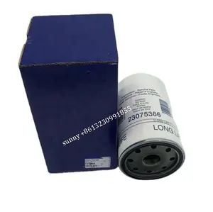 engine parts oil filter 23075366 used for excavator