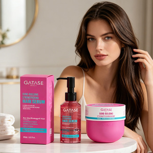 Professional Bond Repair Nourishing Hair Oil &amp; <strong>Masque</strong> Set Nano Infused 2-in-1 Deep Conditioning Treatment for Damaged/Dry Hair - Product Image 3