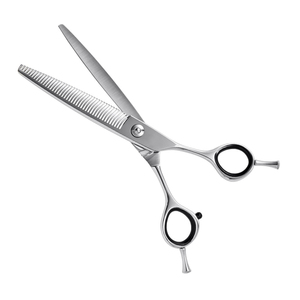 Set Professionale di Forbici da Parrucchiere in Acciaio Giapponese 440C, Forbici Tedesche per Taglio e Sfoltimento Capelli - Product Image 2