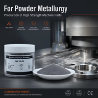 Poudre de fer métallique atomisée à haute pureté, poudre de fer gris pur pour la métallurgie des poudres et le frittage