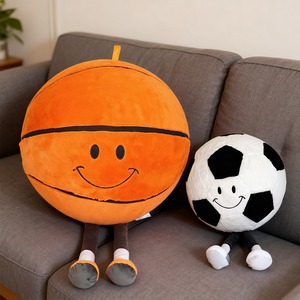 Balón de Baloncesto Inflable de Peluche, Silencioso, Antiestrés, para Jugar en Interiores, Unisex, para Niños, Regalo de Cumpleaños - Product Image 3