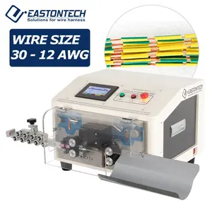 EW-3010 профессиональная автоматическая машина для резки и зачистки проволоки 3000 - 8000 шт./ч 0,1-6 мм2 (30-12 Авг)