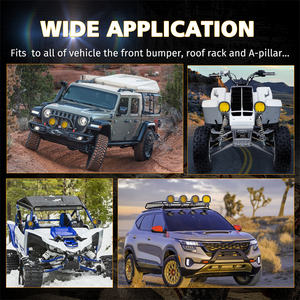 <span class=keywords><strong>Feux</strong></span> <span class=keywords><strong>de</strong></span> brouillard/phares <span class=keywords><strong>de</strong></span> conduite LED 12V, couleur jaune ambre, lot <span class=keywords><strong>de</strong></span> 2, 4 pouces, ronds, 90W, faisceau combiné spot/flood, hors <span class=keywords><strong>route</strong></span> - Product Image 3