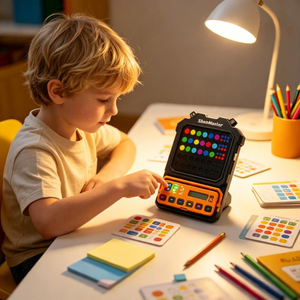 Casse-codes électronique portable intelligent haut de gamme, jeu de logique, casse-tête, jouet éducatif STEM pour enfants et adultes, cadeau éducatif - Product Image 2