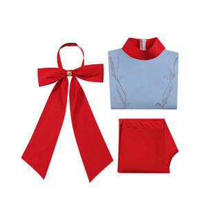 Costume Cosplay Anime 'Die With a Smile' Lady Bruno Mars, Abito Blu Elegante per Festa di Halloween, Outfit per Uomo e Donna con Accessori - Product Image 4