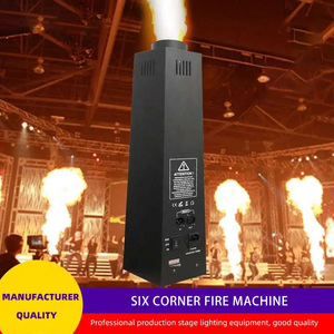 เครื่องเปลวไฟหกเหลี่ยมหกตัวเครื่องสร้างเปลวไฟบนเวทีปาร์ตี้งานแต่งงานไนท์คลับเครื่องยิงควบคุมระยะไกล - Product Image 4