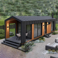 Maisons modulaires de haute qualité fabriquées directement en usine, prix d'usine, maisons clés en main, mini-maisons de luxe en acier léger préfabriquées