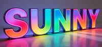 Lettres LED 3D Extérieures Étanches Personnalisées, Enseigne Lumineuse pour Bureaux et Immeubles d'Entreprises