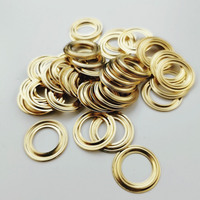 Œillet en laiton à pression Acme de 12 mm de diamètre intérieur avec outil d'installation pour boucle de bâche et toile à trous ronds
