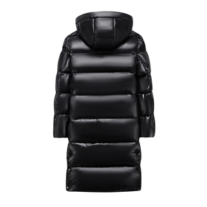 Doudoune femme <span class=keywords><strong>manteau</strong></span> long pour la chaleur hivernale, doudoune remplie de duvet de canard blanc - Product Image 2