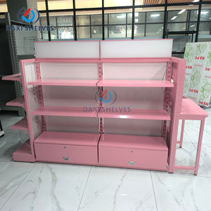 Vitrine de cosmétiques pour salon de beauté, armoire à cosmétiques avec miroir, support pour <span class=keywords><strong>palette</strong></span> de maquillage - Product Image 3