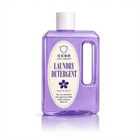 Lessive liquide, en poudre et en dosettes, avec poignée latérale plate, parfumée, violette, OEM, en vrac, produits de lessive