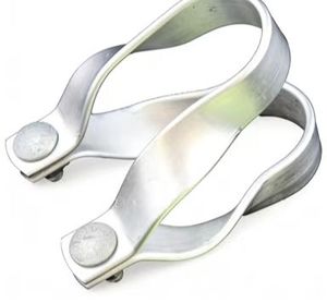 <span class=keywords><strong>Pince</strong></span> <span class=keywords><strong>à</strong></span> clipser personnalisée OEM en acier galvanisé, finition zinc, <span class=keywords><strong>pince</strong></span> en U pour fixation de tuyaux - Product Image 6