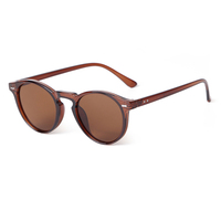 22731 Lunettes de soleil rondes rétro vintage tendance 2025, style créateur, pour femmes et hommes